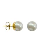 Majorica Classic 8mm White Pearl Stud Earrings