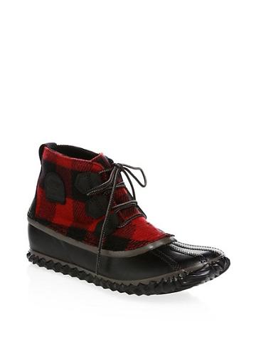 Sorel Out & About Leather Booties