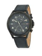 Tommy Hilfiger Leather-strap Watch