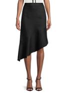 Saks Fifth Avenue Asymmetrical Linen Skirt