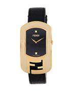 Fendi Chameleon Leather & Stainless Steel Watch