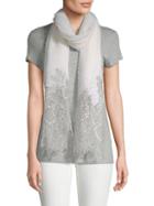 Valentino Floral Lace-trimmed Stole