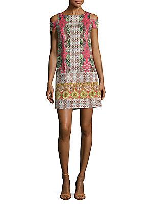 Maggy London Stained Glass Paisley Dress