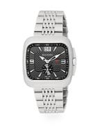 Gucci Square Stainless Steel Analog Watch