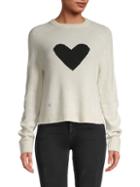 Zadig & Voltaire Lili C Heart Cashmere Sweater