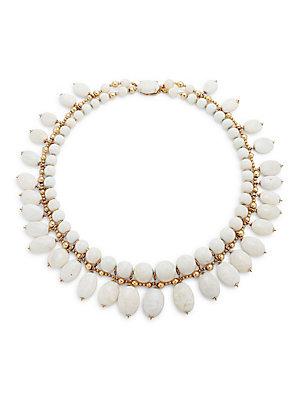 Estate Jewelry Collection Opal & 14k Yellow Gold Necklace