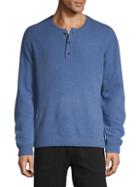 Saks Fifth Avenue Long-sleeve Cashmere Henley Sweater
