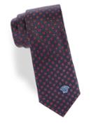 Versace Collection Square Pattern Silk Tie