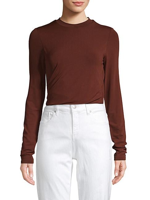 Alexanderwang.t Crewneck Long-sleeve Top