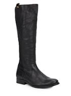 Frye Leather & Knit Knee Boots