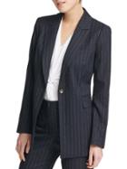 Donna Karan Pinstripe Jacket
