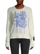 Zadig & Voltaire Chunky Graffiti Wool & Cashmere Sweater