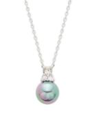 Majorica Sterling Silver & Organic Man-made Pearl Pendant Necklace
