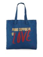 Peace Love World Proud Supporter Of Love Tote