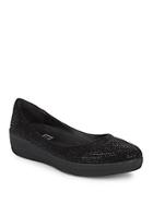 Fitflop Crystal Superballerina Flat Shoes