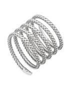 Roberto Coin Hollow Woven Spiral Bracelet