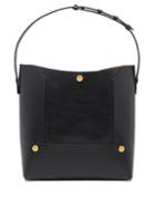 Stella Mccartney Popper Small Faux Leather Bucket Bag