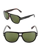 Tom Ford Eyewear 57mm Aviators Sunglasses