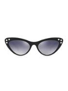 Miu Miu 55mm Crystal-studded Cat Eye Sunglasses