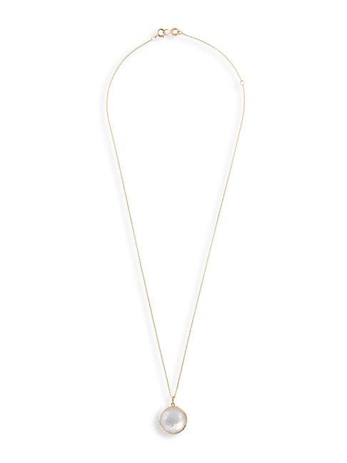 Ippolita Lollipop&reg; Diamond & Mother-of-pearl Medium Pendant Necklace