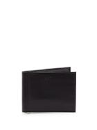 Cavalli Class Embossed Logo Leather Bi-fold Wallet