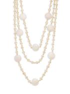 Saks Fifth Avenue Crystal Solid Fill Multi-strand Necklace