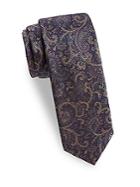 Saks Fifth Avenue Made In Italy Antique Paisley Tie