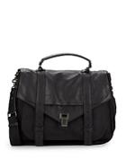 Proenza Schouler Canvas & Leather Ps1 Extra-large Satchel