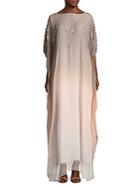 Badgley Mischka Sequin Embellished Ombre Dress