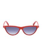 Fendi 55mm Oval Sunglasses