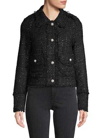 Dolce Cabo Textured Cropped Jacket