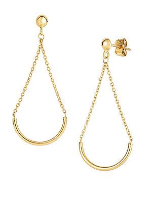 Saks Fifth Avenue 14k Yellow Gold Dangle Earrings