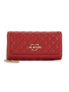 Love Moschino Diamond Quilted Chain Wallet