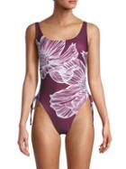 Gottex Floral Graphic One-piece Swimsuit
