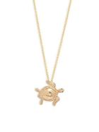 Effy Tortoise Diamond And 14k Yellow Gold Pendant Necklace