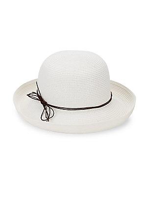 San Diego Hat Company Braided-trim Bretton Hat