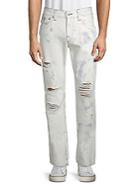 True Religion Ripped Acid Wash Jeans