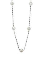 Tara Pearls 18k Black Gold Single Strand Necklace