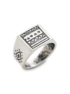 Degs & Sal Sterling Silver Aztec Band Ring