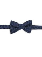 Saks Fifth Avenue Made In Italy Silk Dot Bowtie