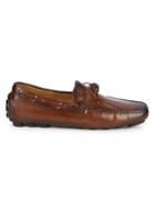 Di Bianco Spqr Leather Moccasin Loafers