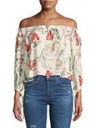 Astr The Label Chavelle Off-the-shoulder Top
