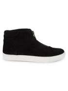 Kenneth Cole New York Kayla Suede Zip High-top Sneakers