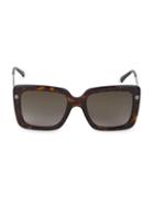 Gucci 53mm Core Square Sunglasses