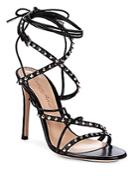 Gianvito Rossi Studded Ankle-strap Sandals