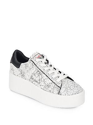Ash Cult Leather Platform Lace-up Sneakers