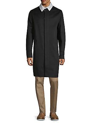 Valentino Buttoned Double Coat