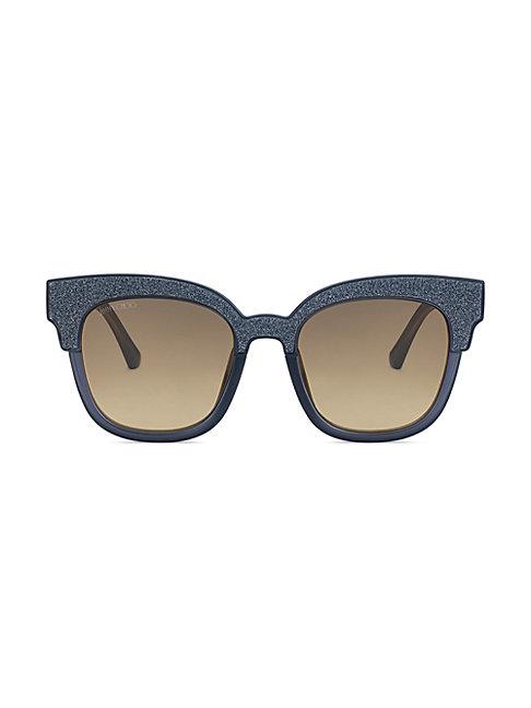 Jimmy Choo Mayela 50mm Square Sunglasses