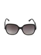 Bottega Veneta 54mm Oversized Square Sunglasses