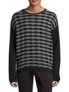 John Varvatos Knitted Crewneck Sweater